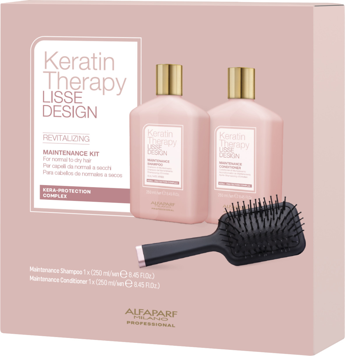  Alfaparf Milano Gift Set Keratin Therapy Lisse Design Revitalizing 