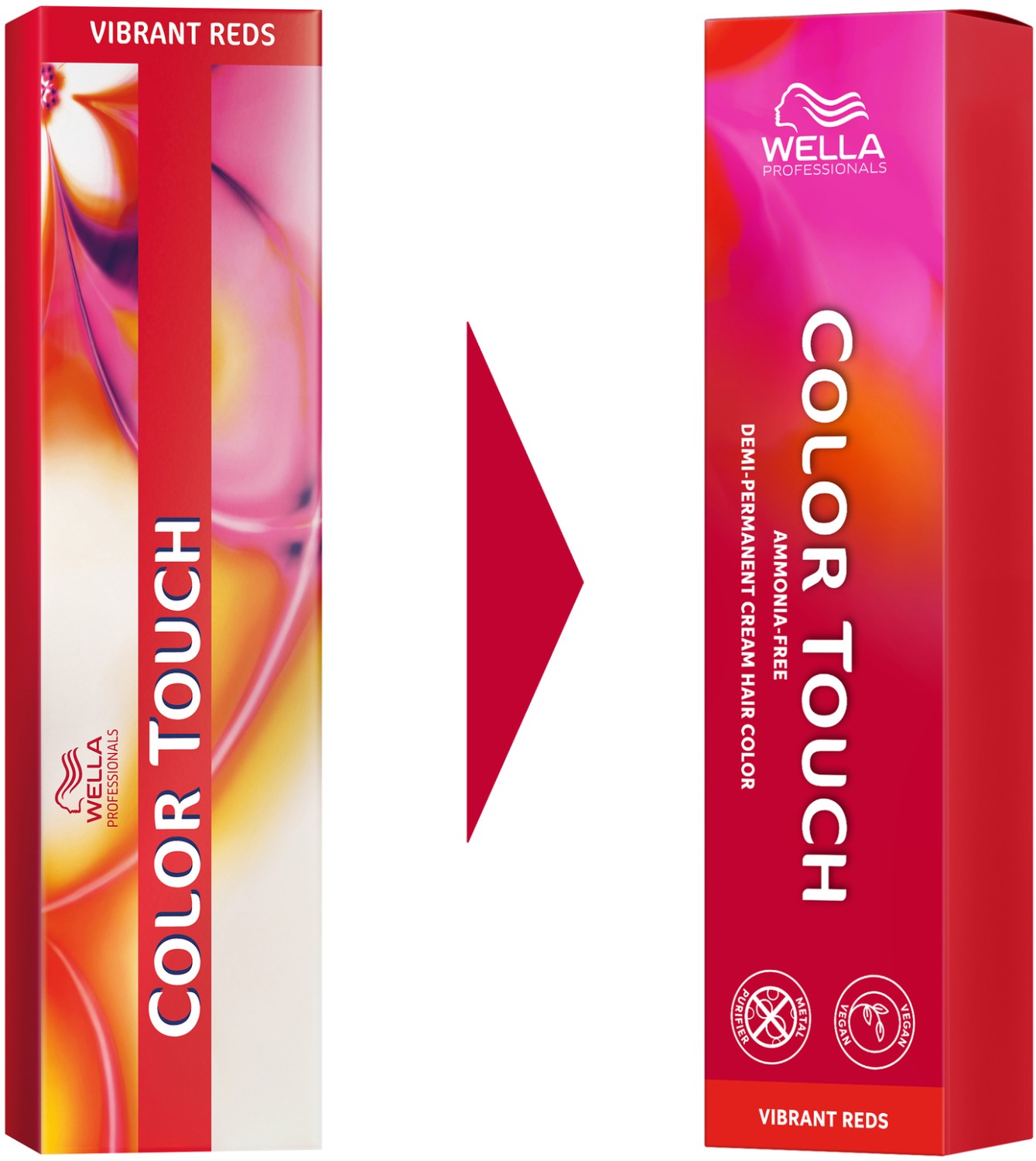  Wella Color Touch Vibrant Reds 4/6 Medium Brown Violet 