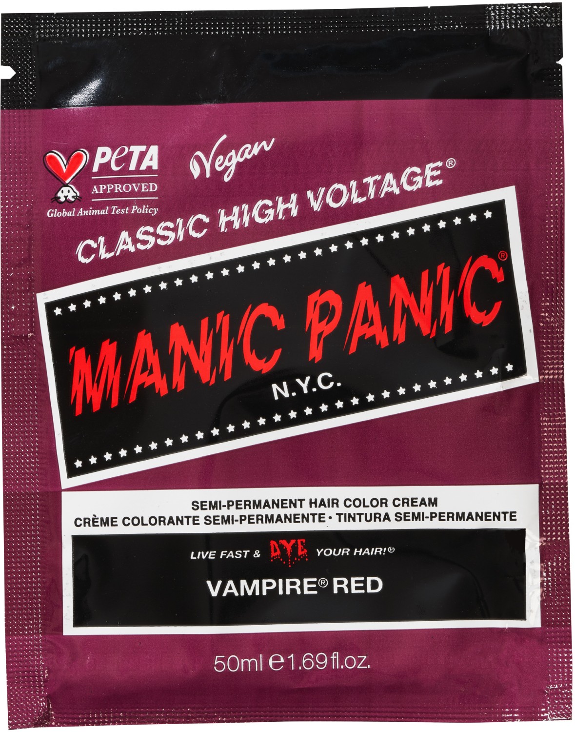  Manic Panic High Voltage Classic Vampire Red Sachets 50 ml 