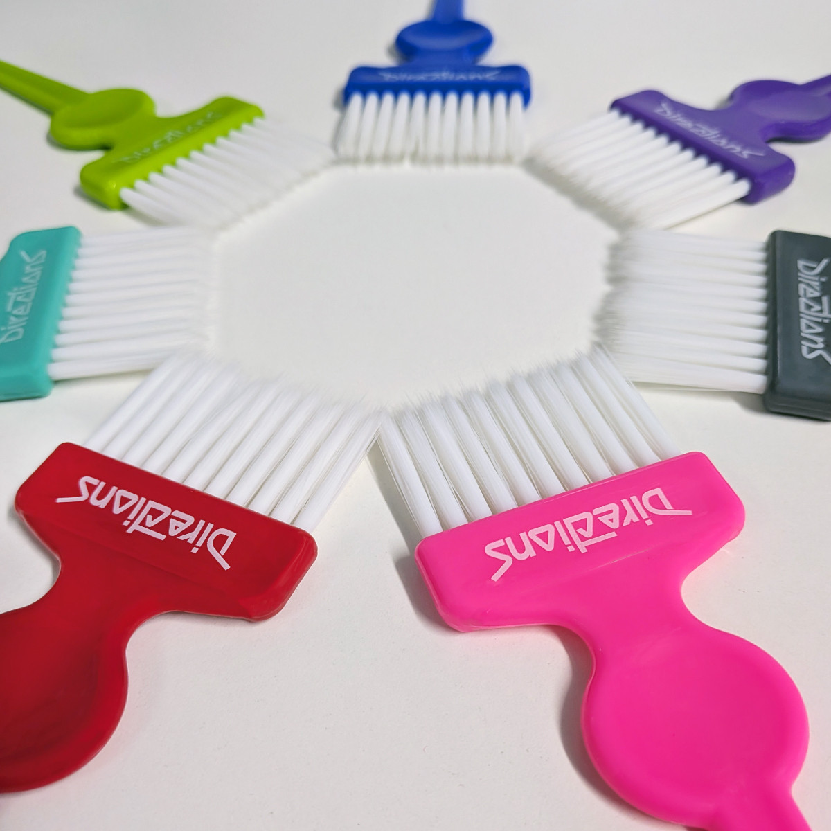  Directions Pack of 7 Tint Brushes 