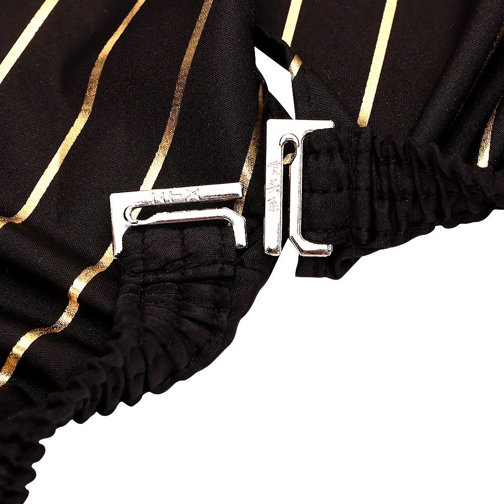  Se7en Styles Barber Cape Black Gold 