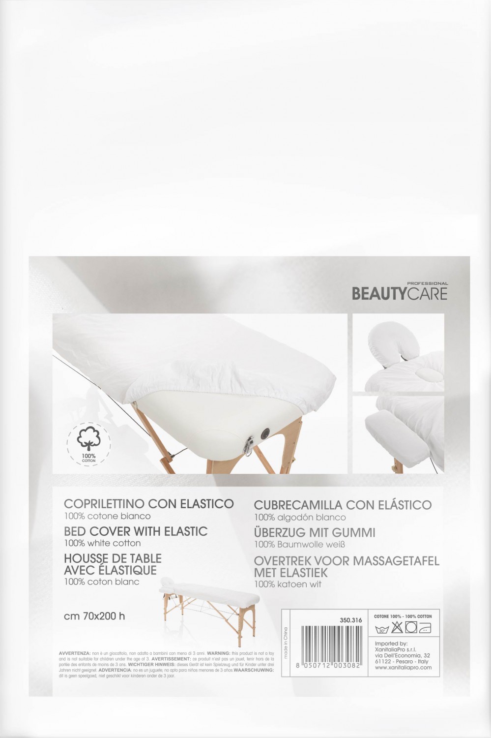  XanitaliaPro Master X Massage bed cover with elastic 