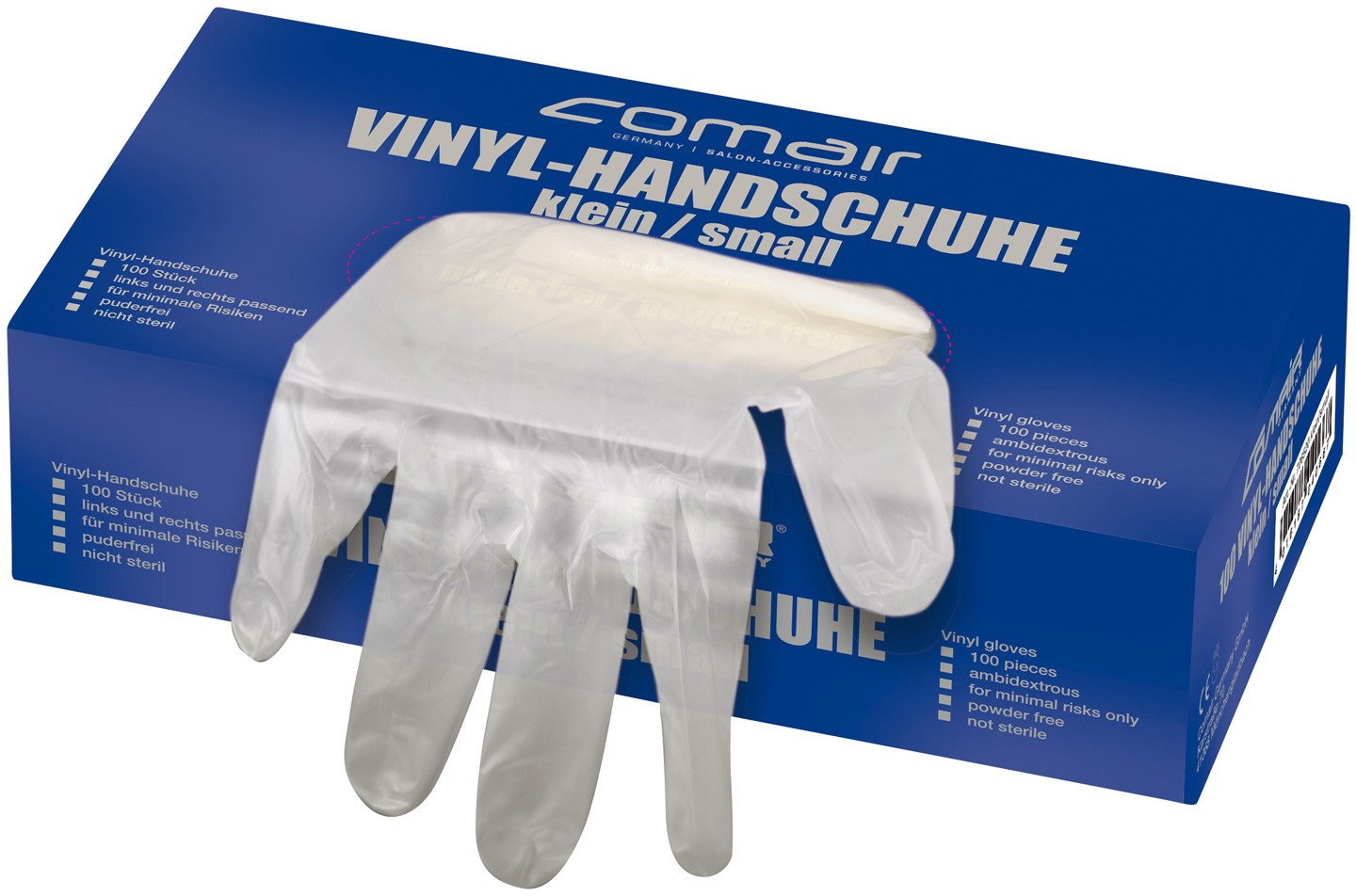  Comair Vinyl gloves large 