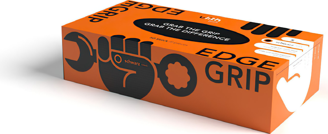  Ulith nitrile disposable gloves M black 